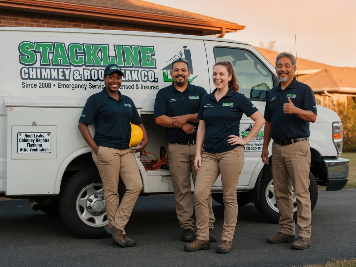 Chimney flashing repair company in Rocky Ridge, OH